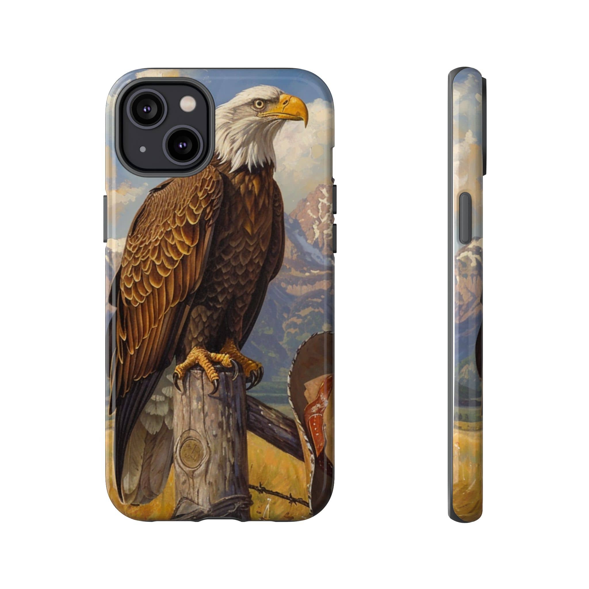 Vintage Bald Eagle Patriotic Phone Case