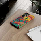 Desert Sunset Cactus Phone Case
