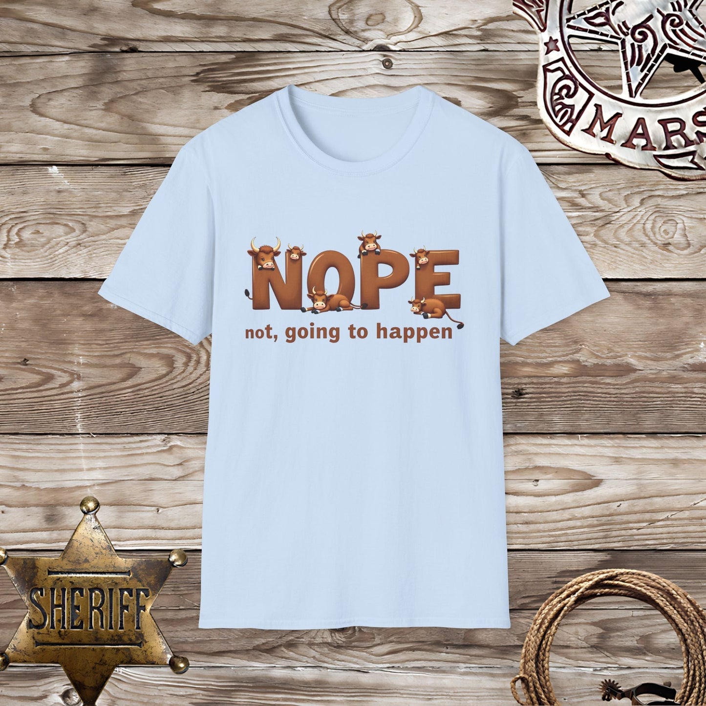 Softstyle Unisex T-Shirt- NOPE