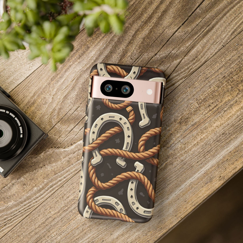 Horseshoes and Ropes-Phone Case