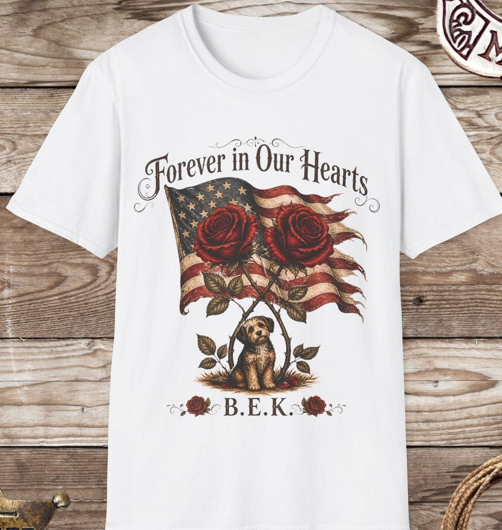 Forever in Our Hearts — B.E.K. Memorial Tee