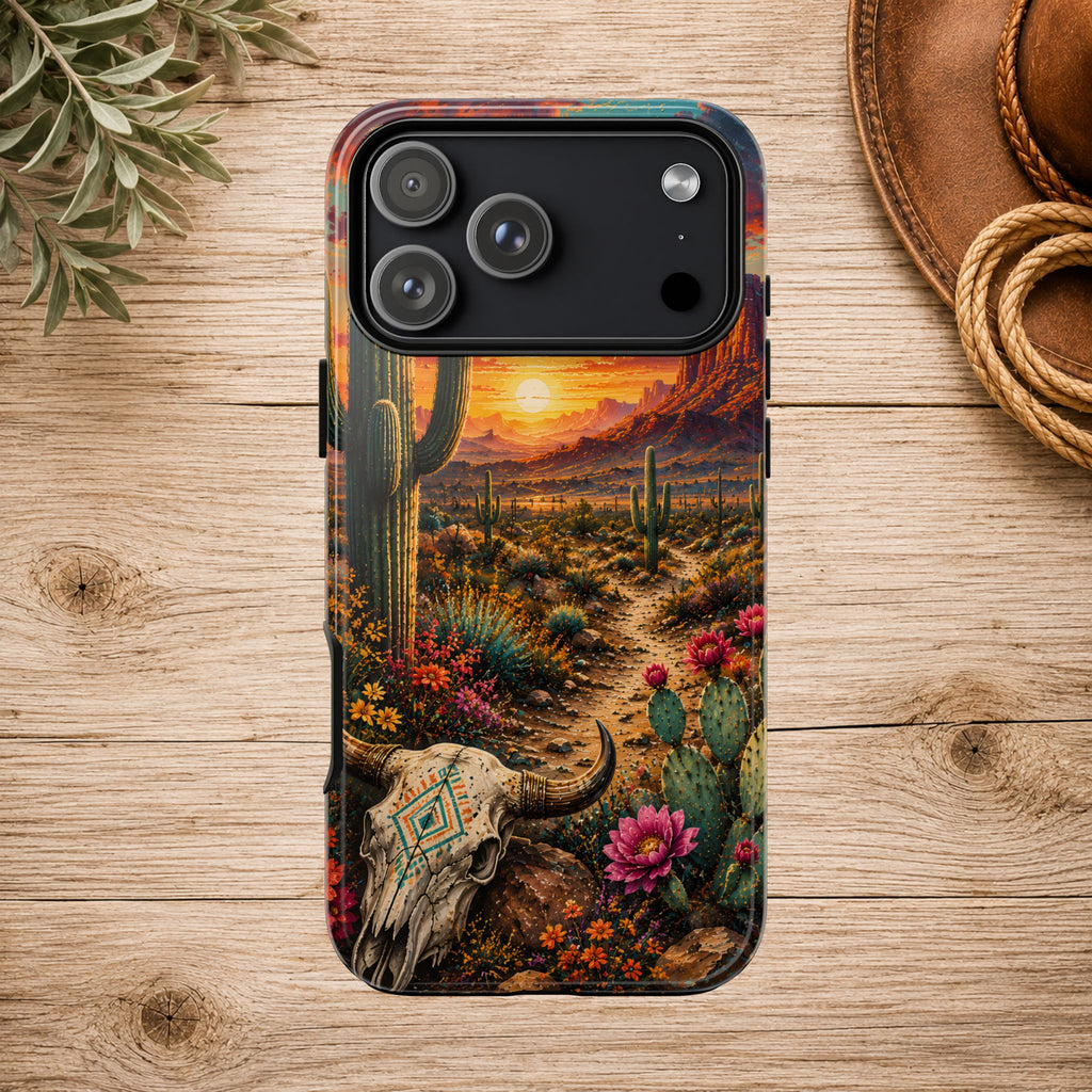 Southwest Desert Sunset Phone Case