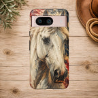 Patriotic White Horse Phone Case