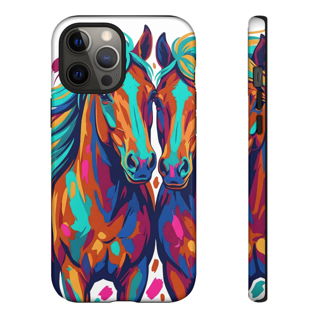 Vibrant Pop Art Equine Phone Case