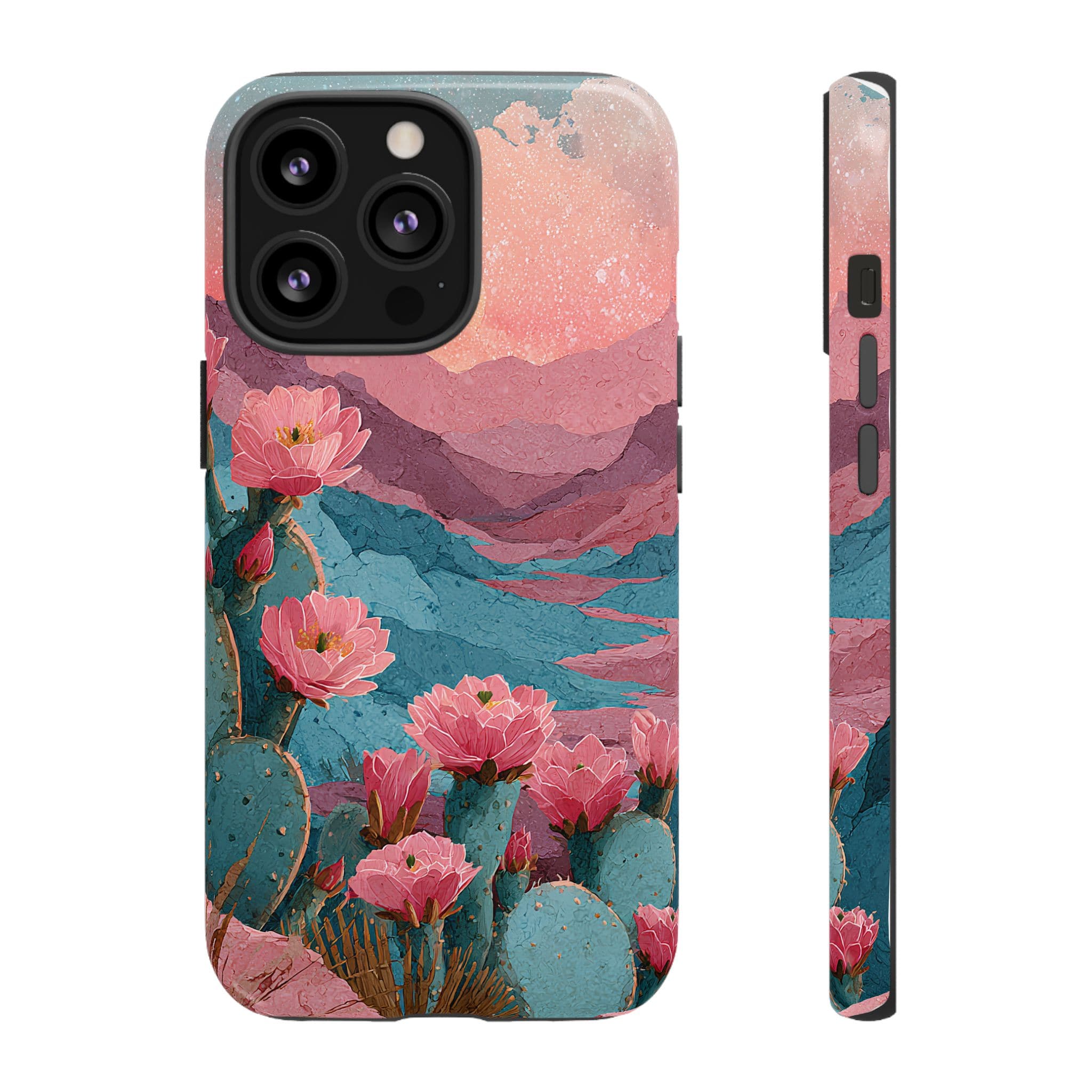 Desert Bloom Sunset Phone Case
