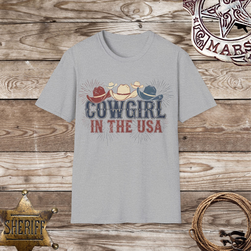 Cowgirl in the USA  T-Shirt