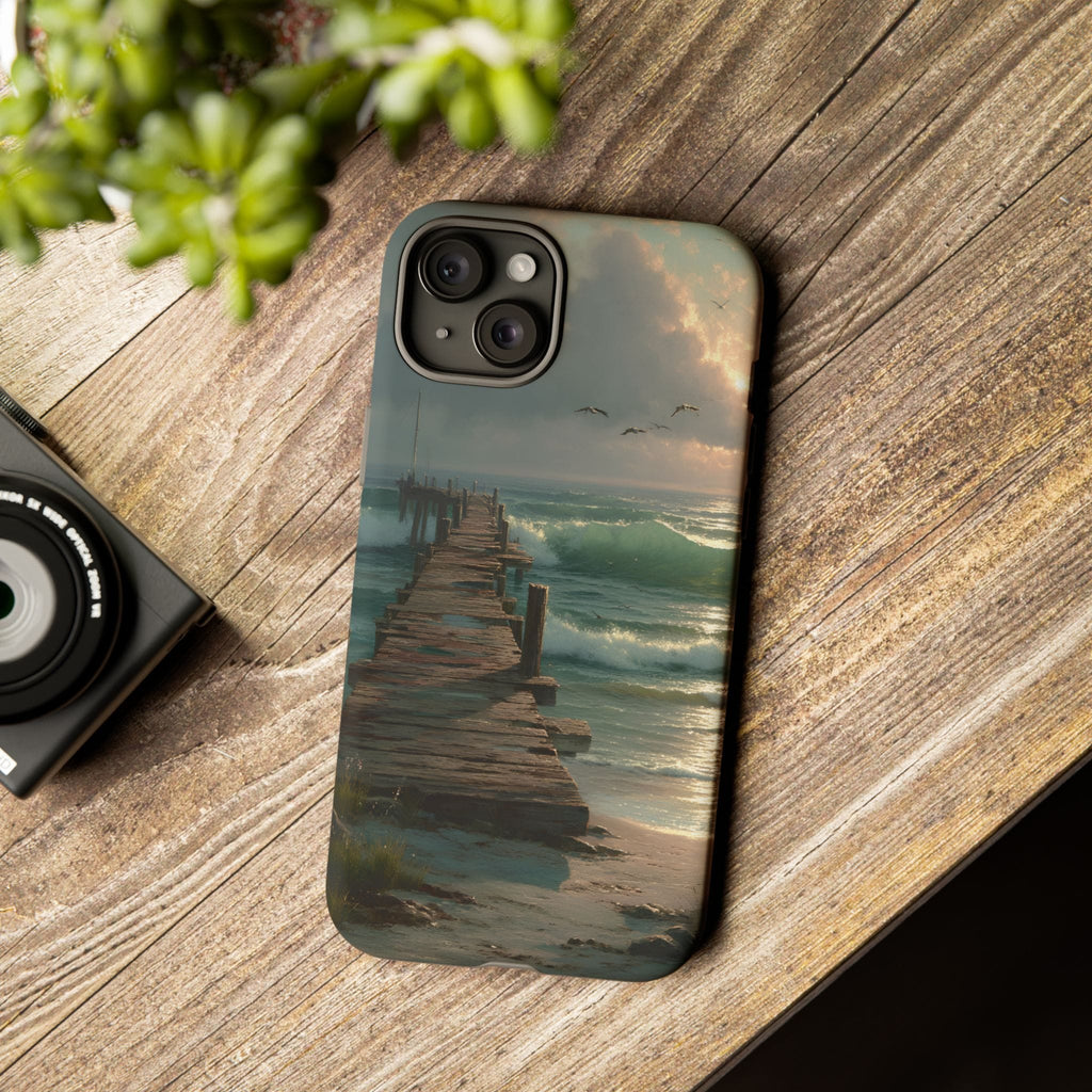 Wooden  Seaside Pier Phone Case