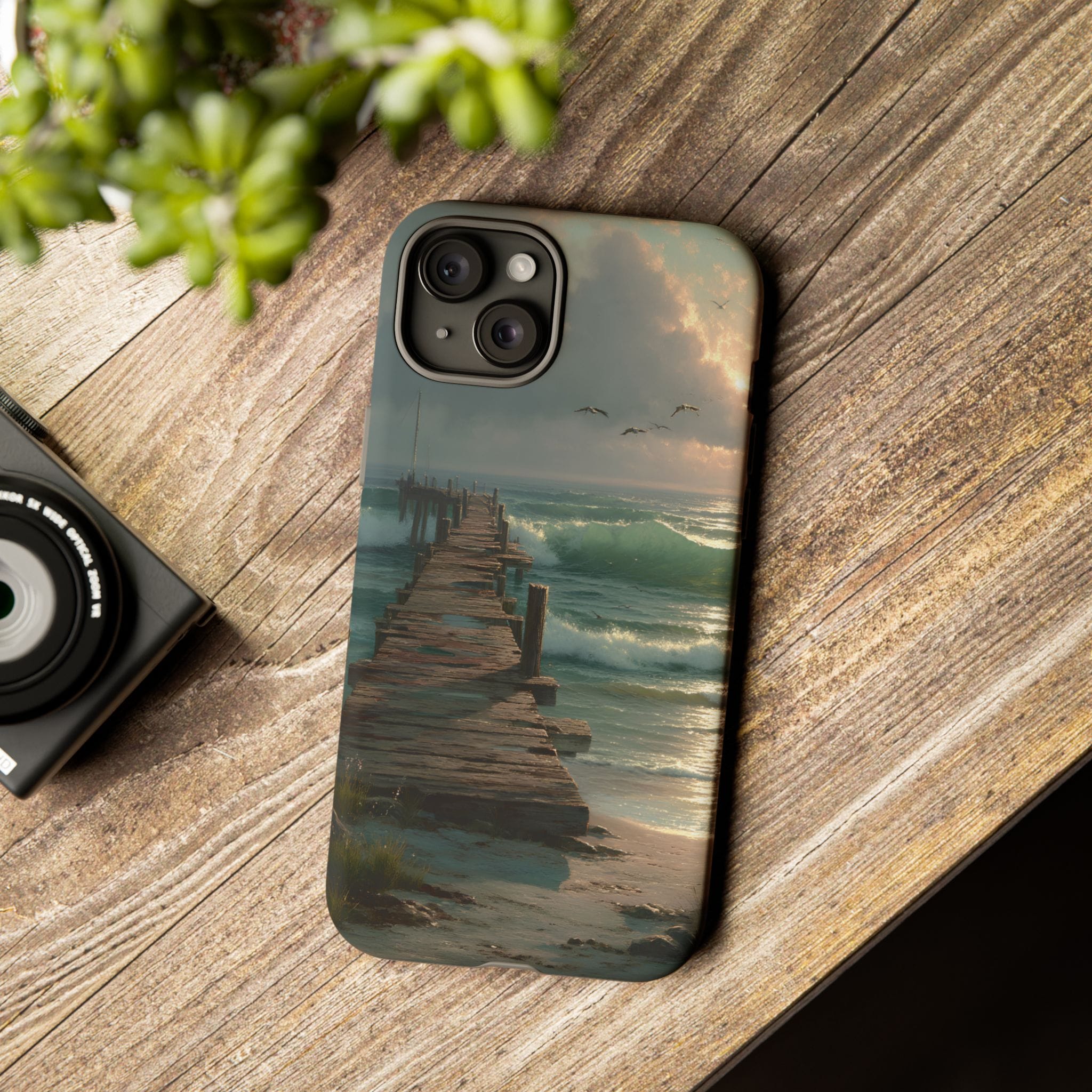 Wooden  Seaside Pier Phone Case