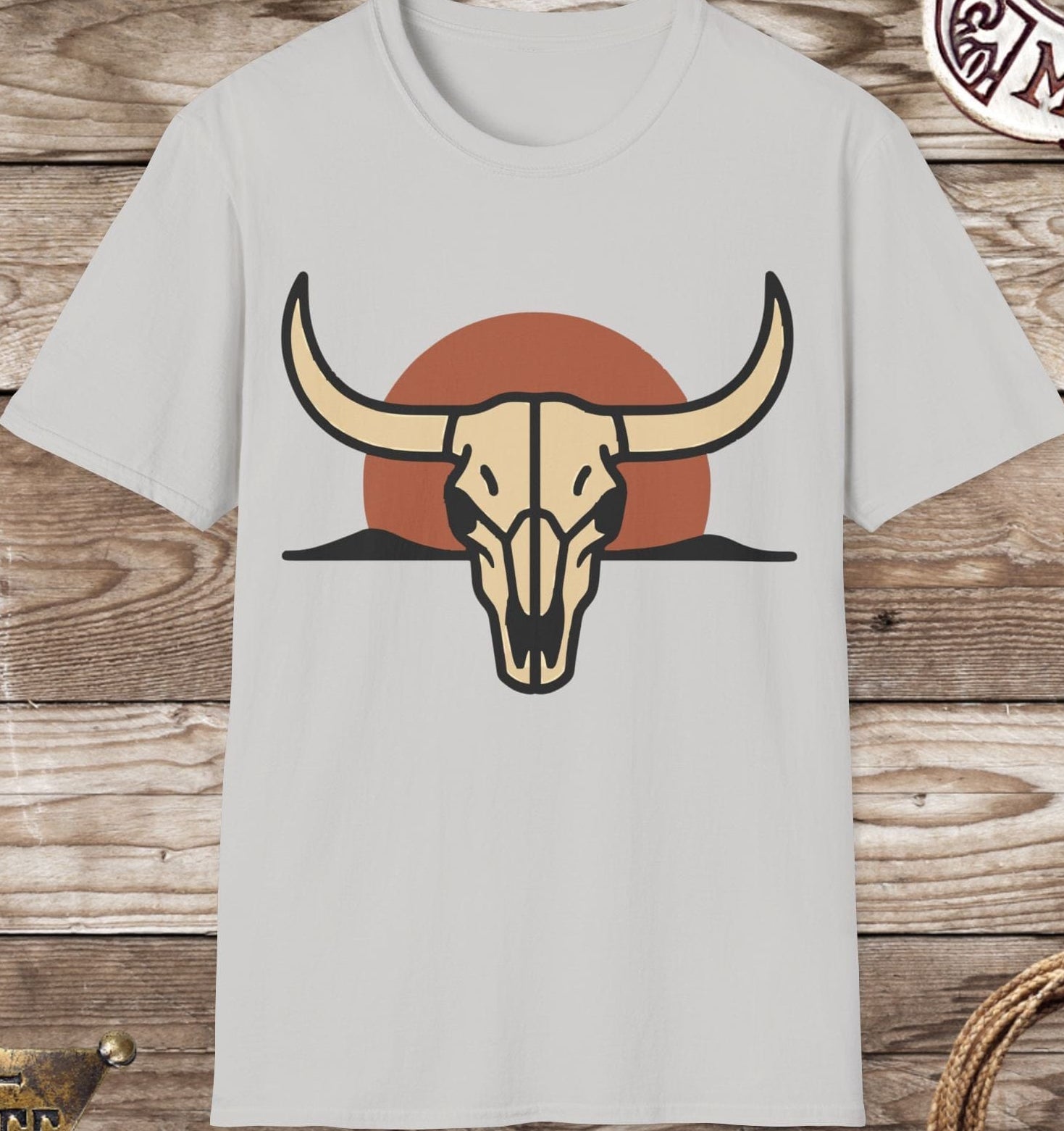 Southwest Longhorn Skull T-Shirt