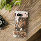 Painted Horse & Roses – Phone Case