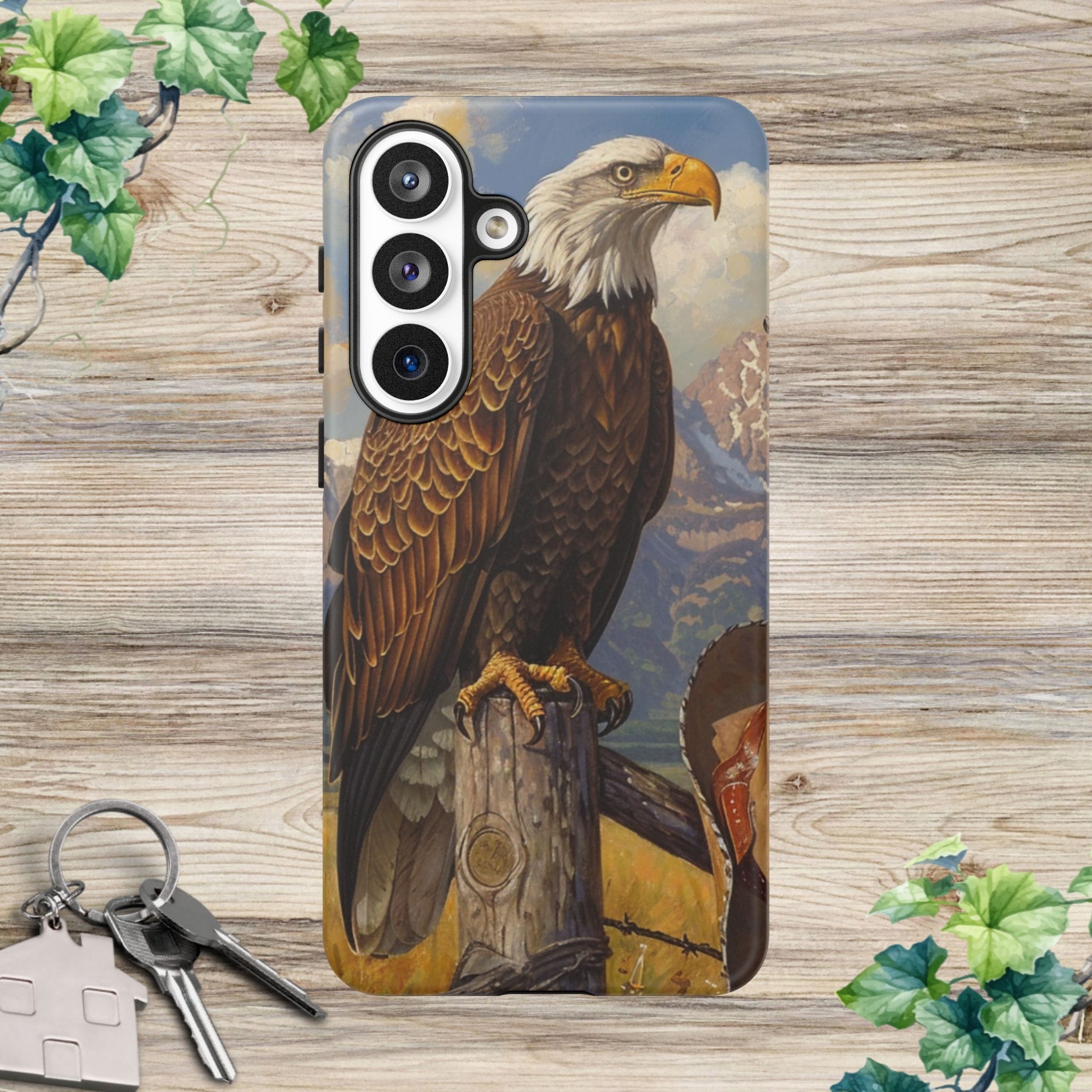 Vintage Bald Eagle Patriotic Phone Case