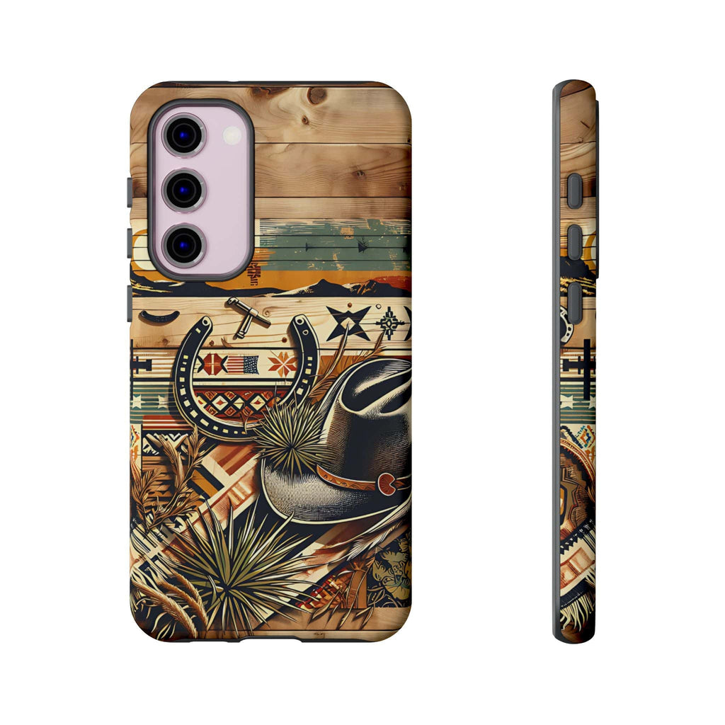 Hat and Horseshoes -Phone Case