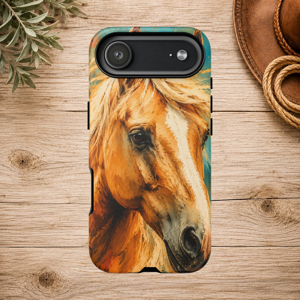 Golden Spirit Horse Phone Case