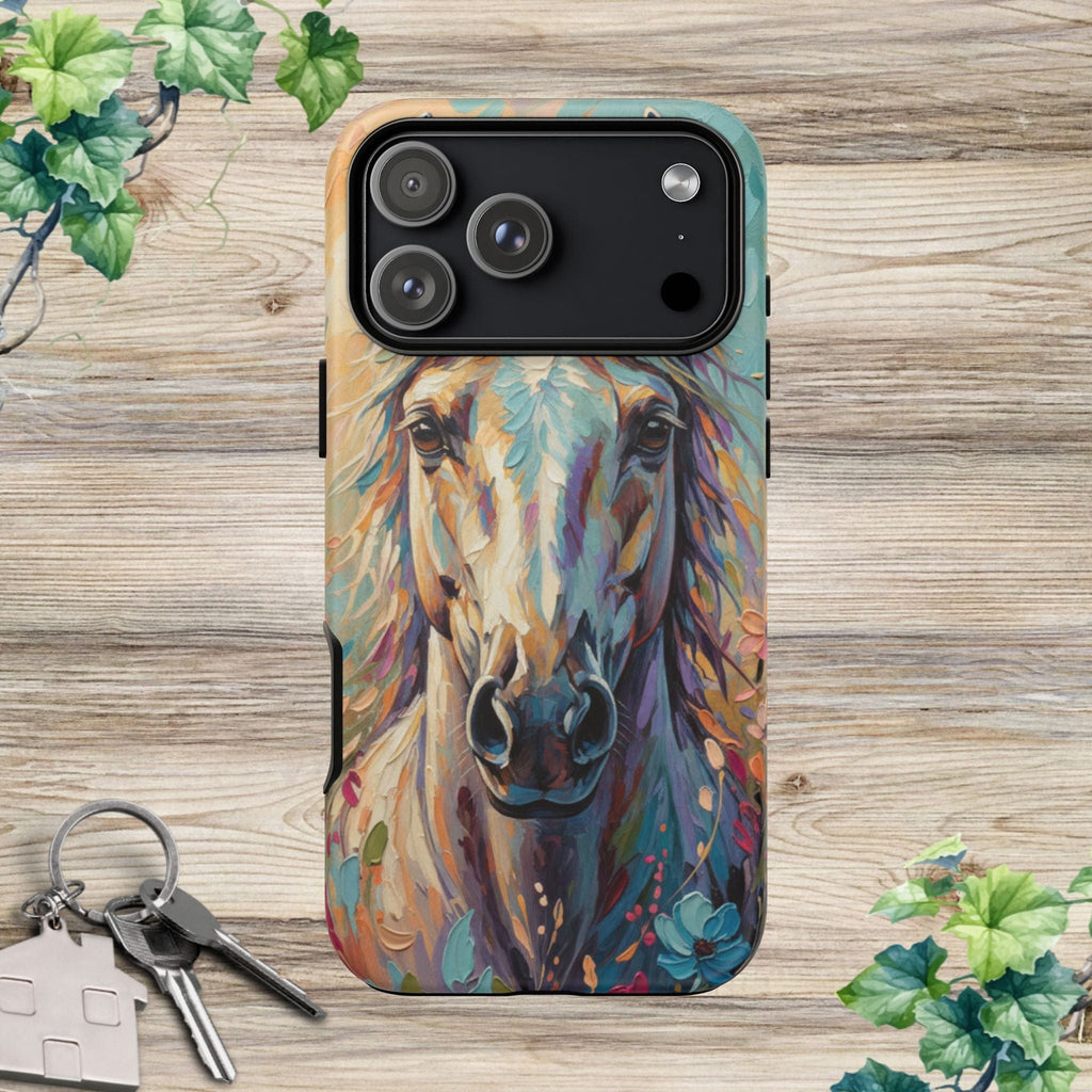 Blooming Spirit Horse Phone Case