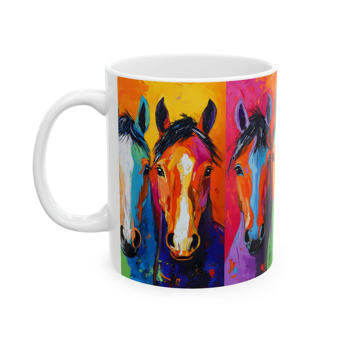 Colorful Horse Mug