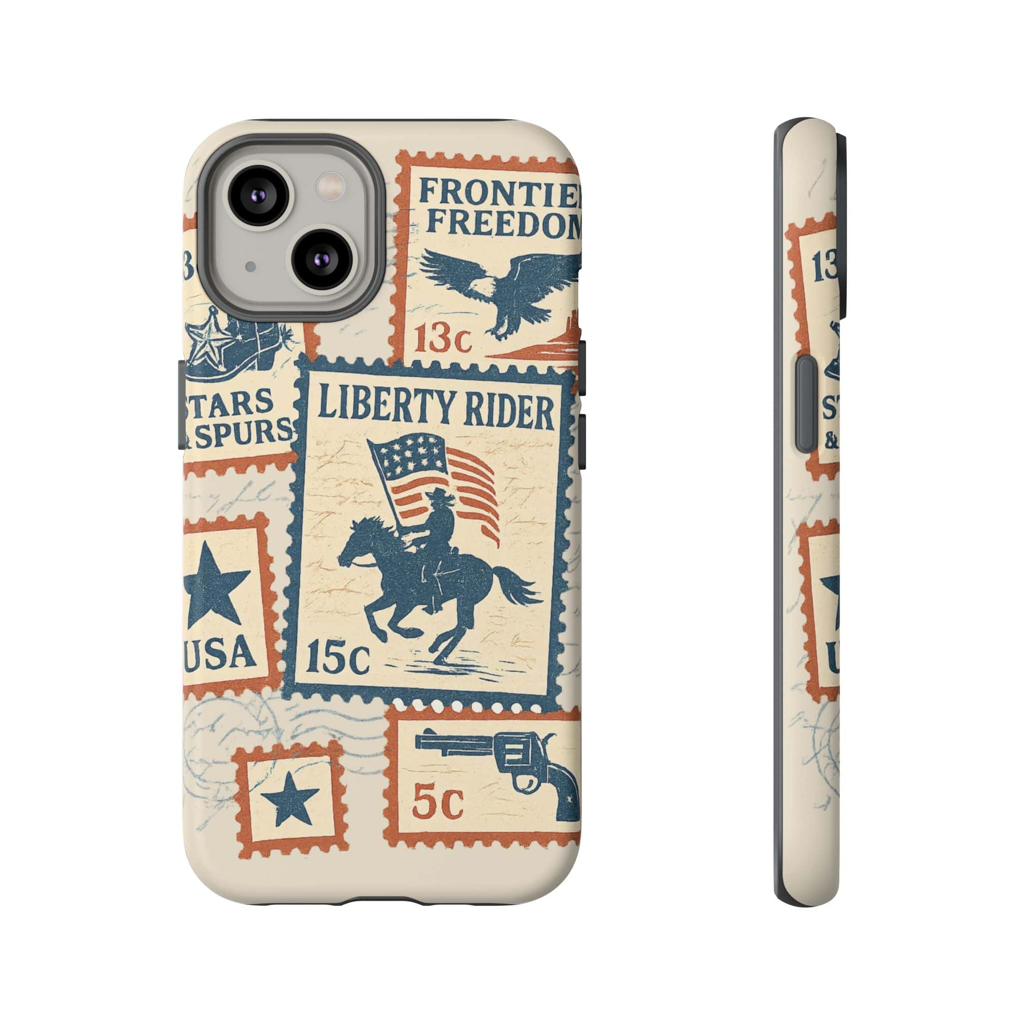 Liberty Rider Vintage Western Patriotic Phone Case