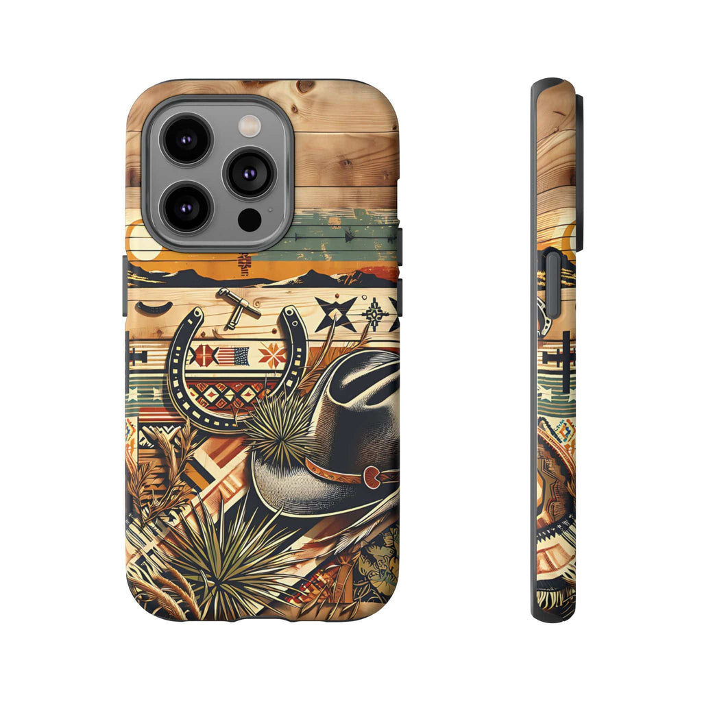 Hat and Horseshoes -Phone Case