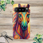 Vibrant Swirl Stallion - Phone Cover