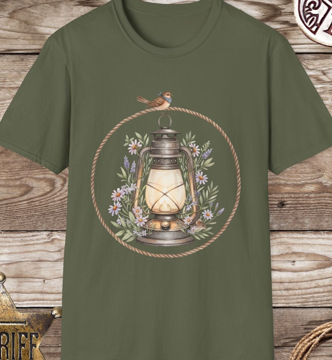 Rustic Lantern T-Shirt