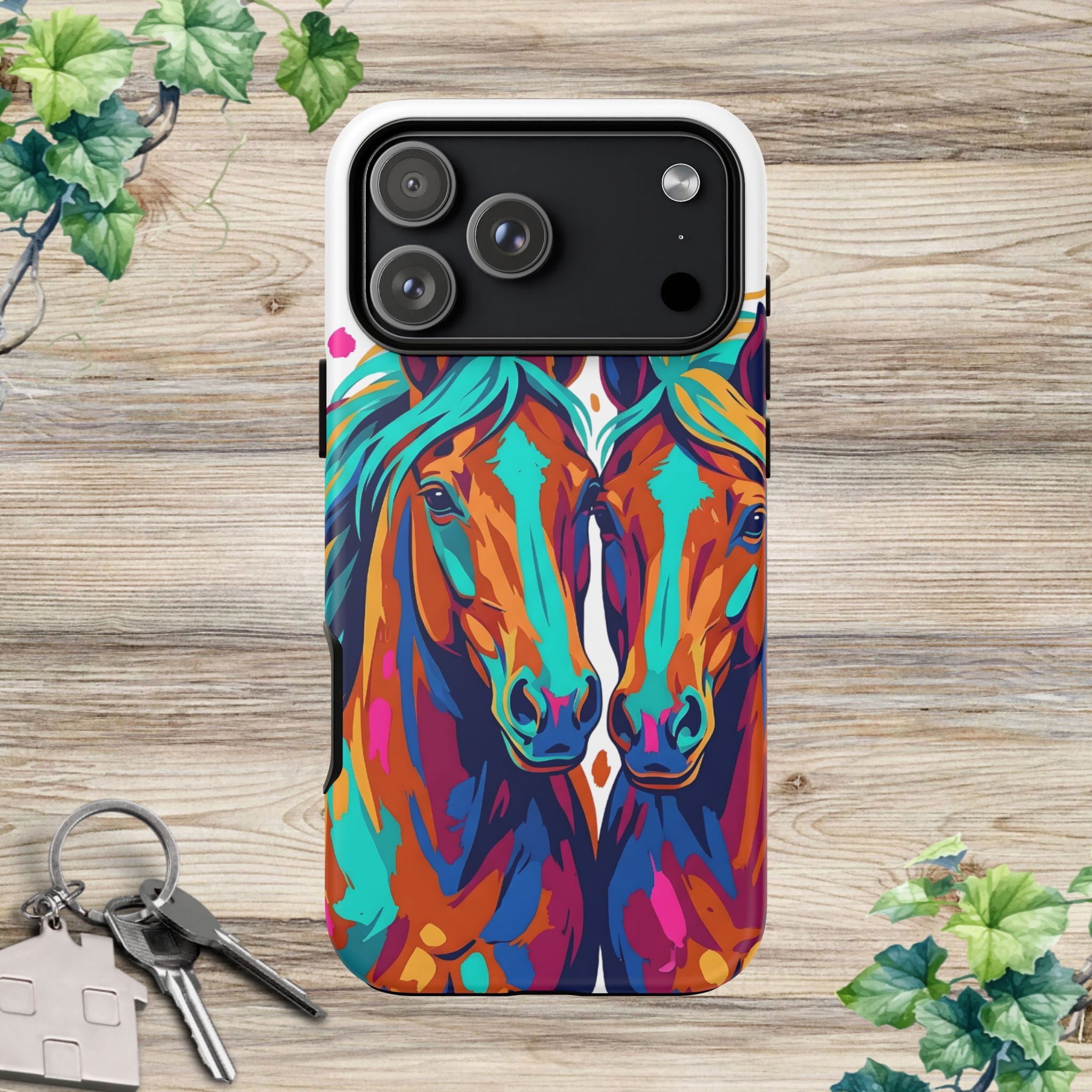 Vibrant Pop Art Equine Phone Case