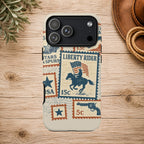 Liberty Rider Vintage Western Patriotic Phone Case