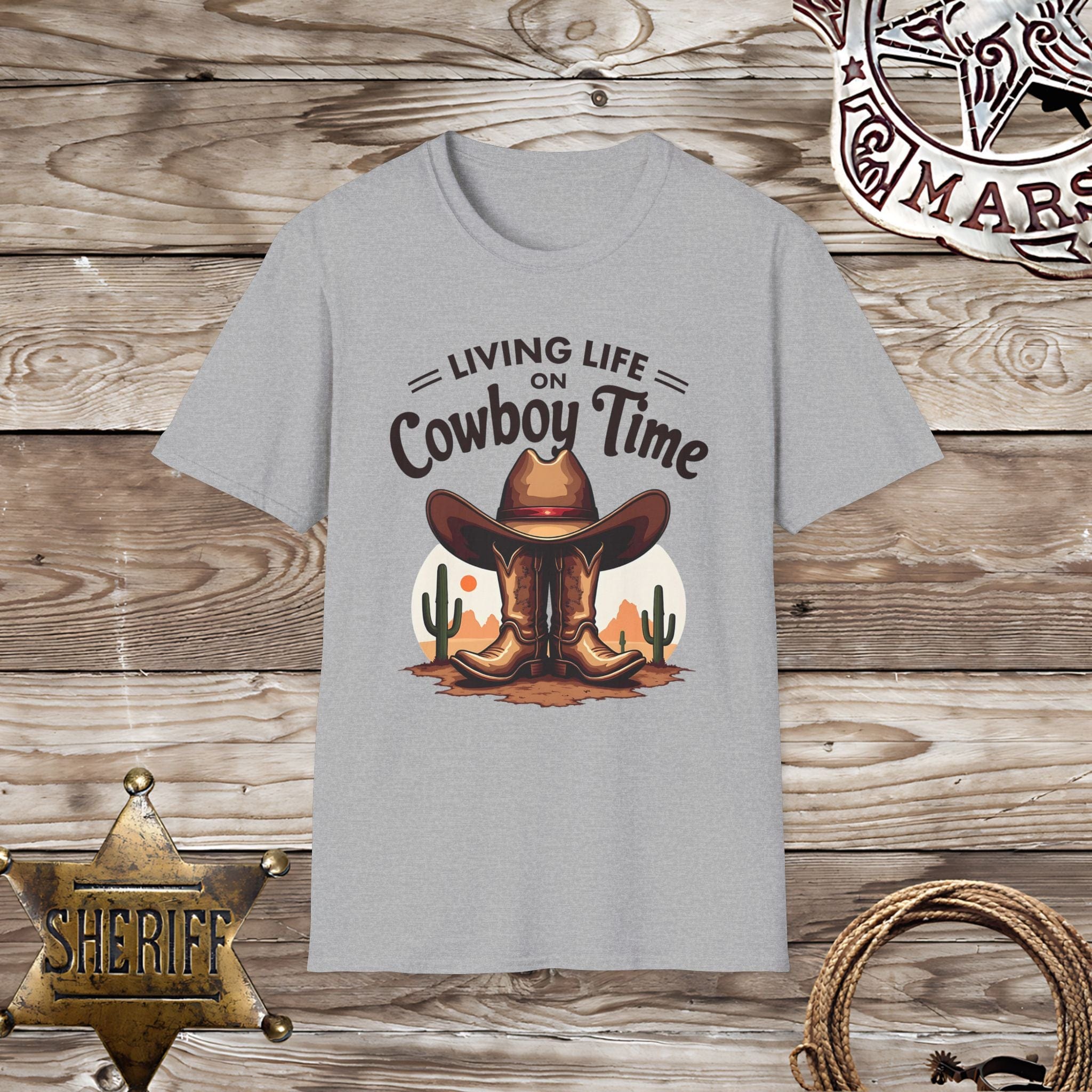 Living Life On Country Time-T-Shirt