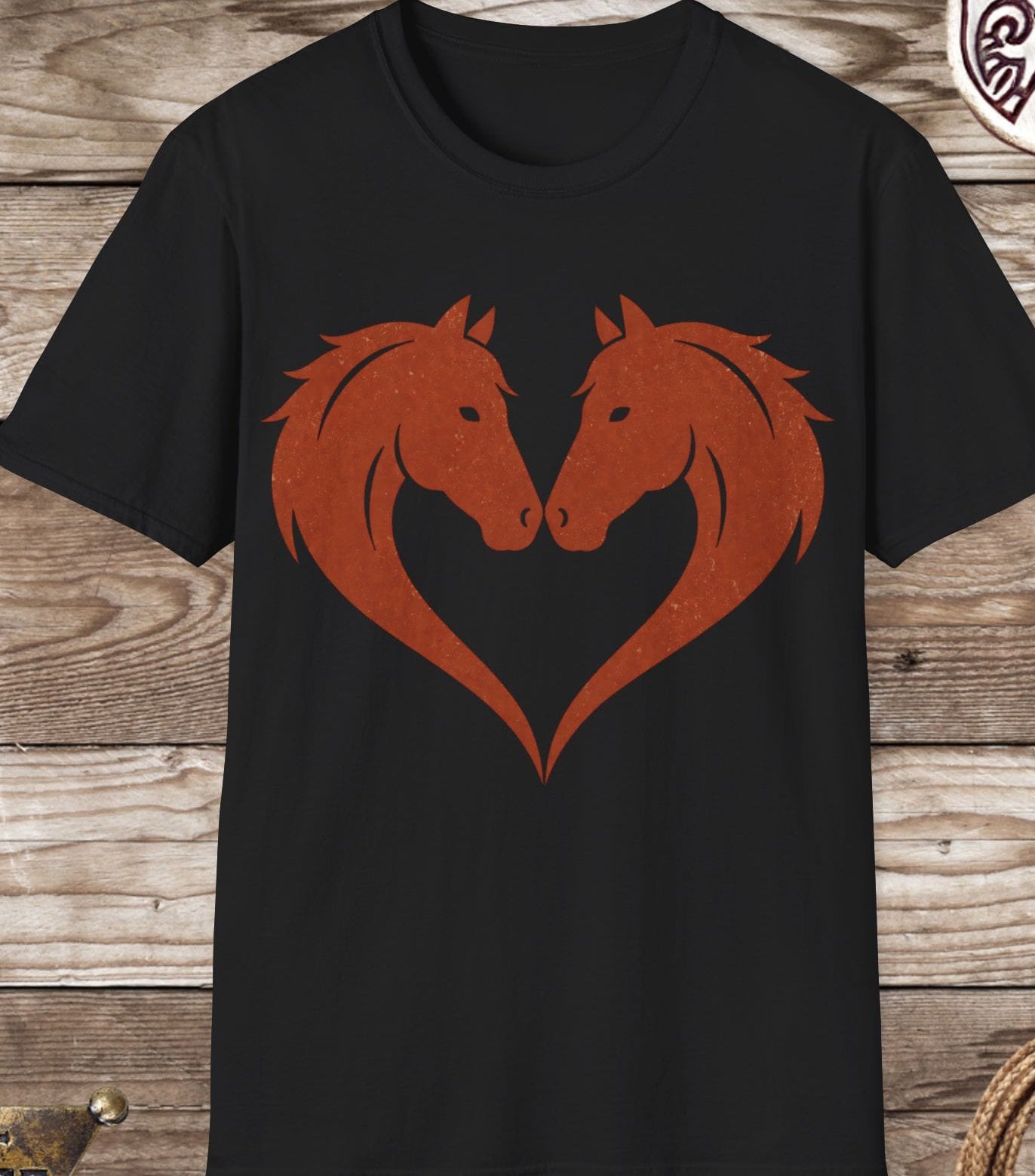Horse Love Heart T-Shirt