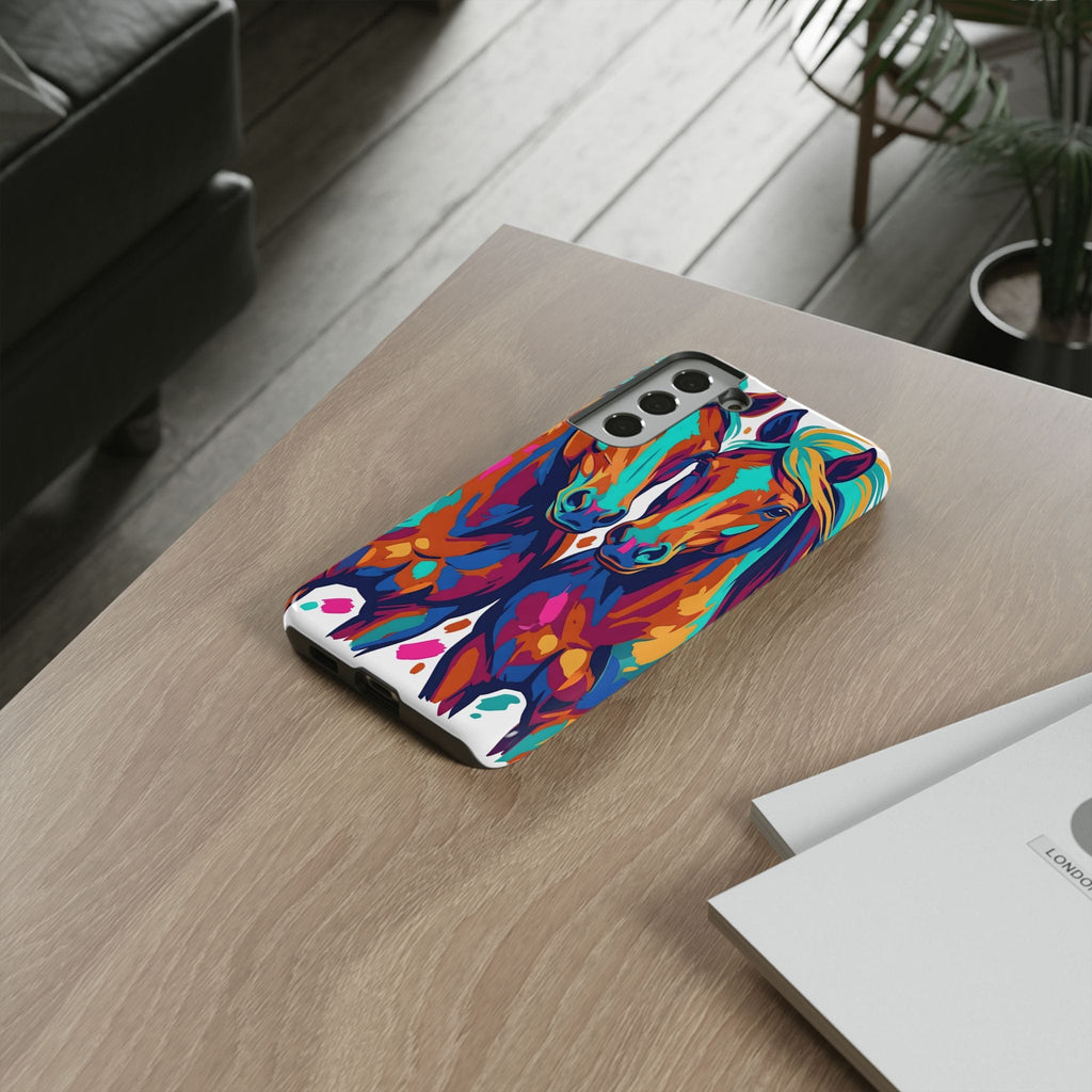 Vibrant Pop Art Equine Phone Case