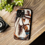 White Hat Horse-Phone Cases