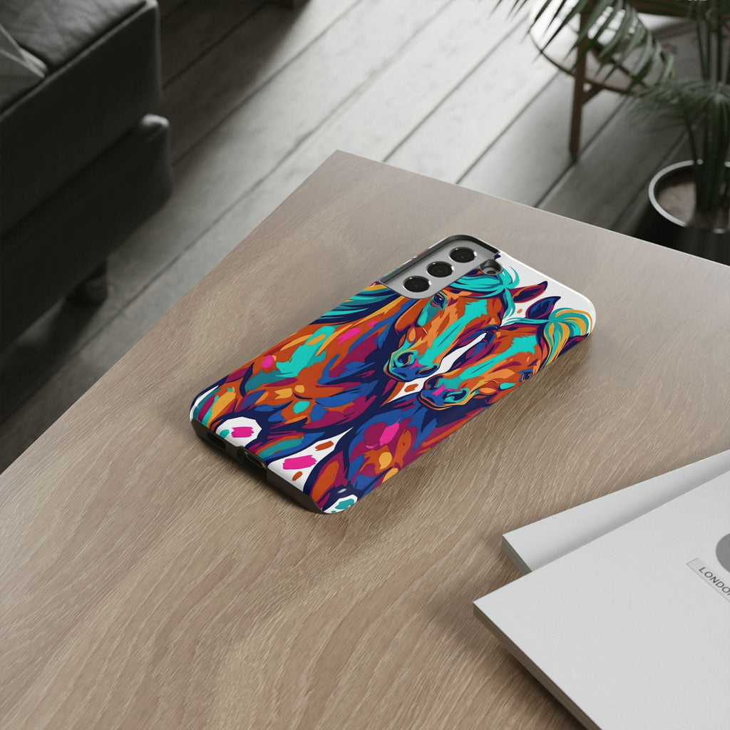 Vibrant Pop Art Equine Phone Case