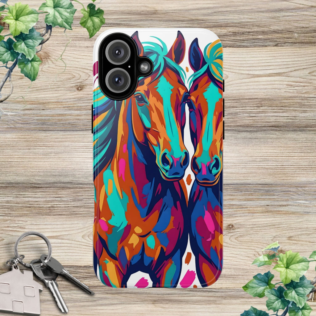 Vibrant Pop Art Equine Phone Case
