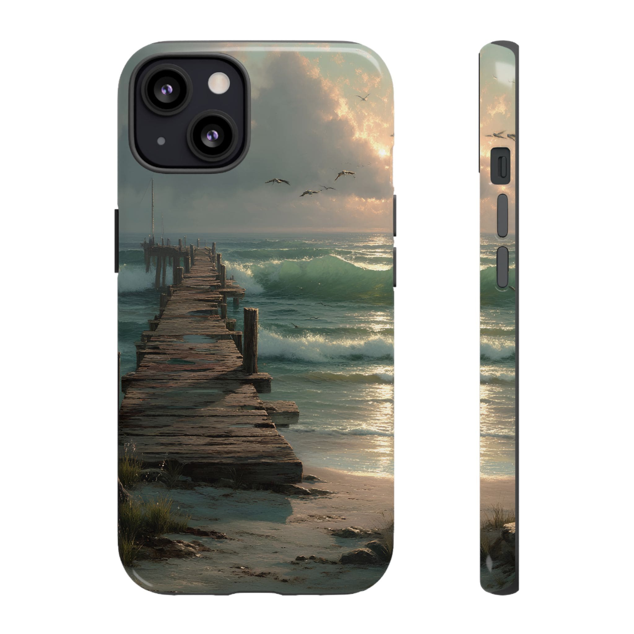 Wooden  Seaside Pier Phone Case