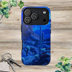 Blue Desert Moon Phone Case