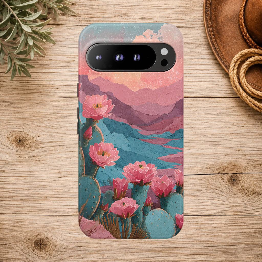 Desert Bloom Sunset Phone Case