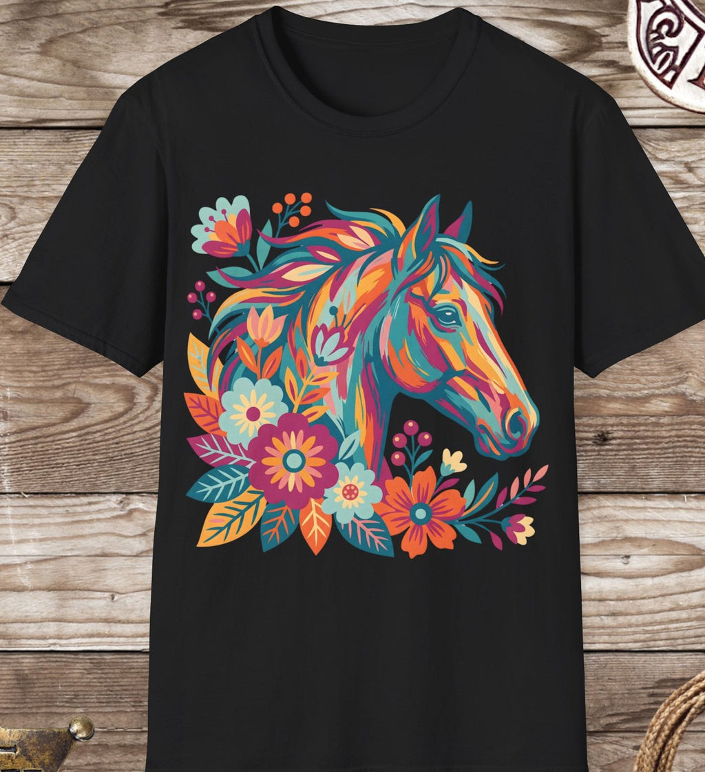 Wildflower Spirit Horse T-Shirt