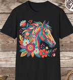 Wildflower Spirit Horse T-Shirt