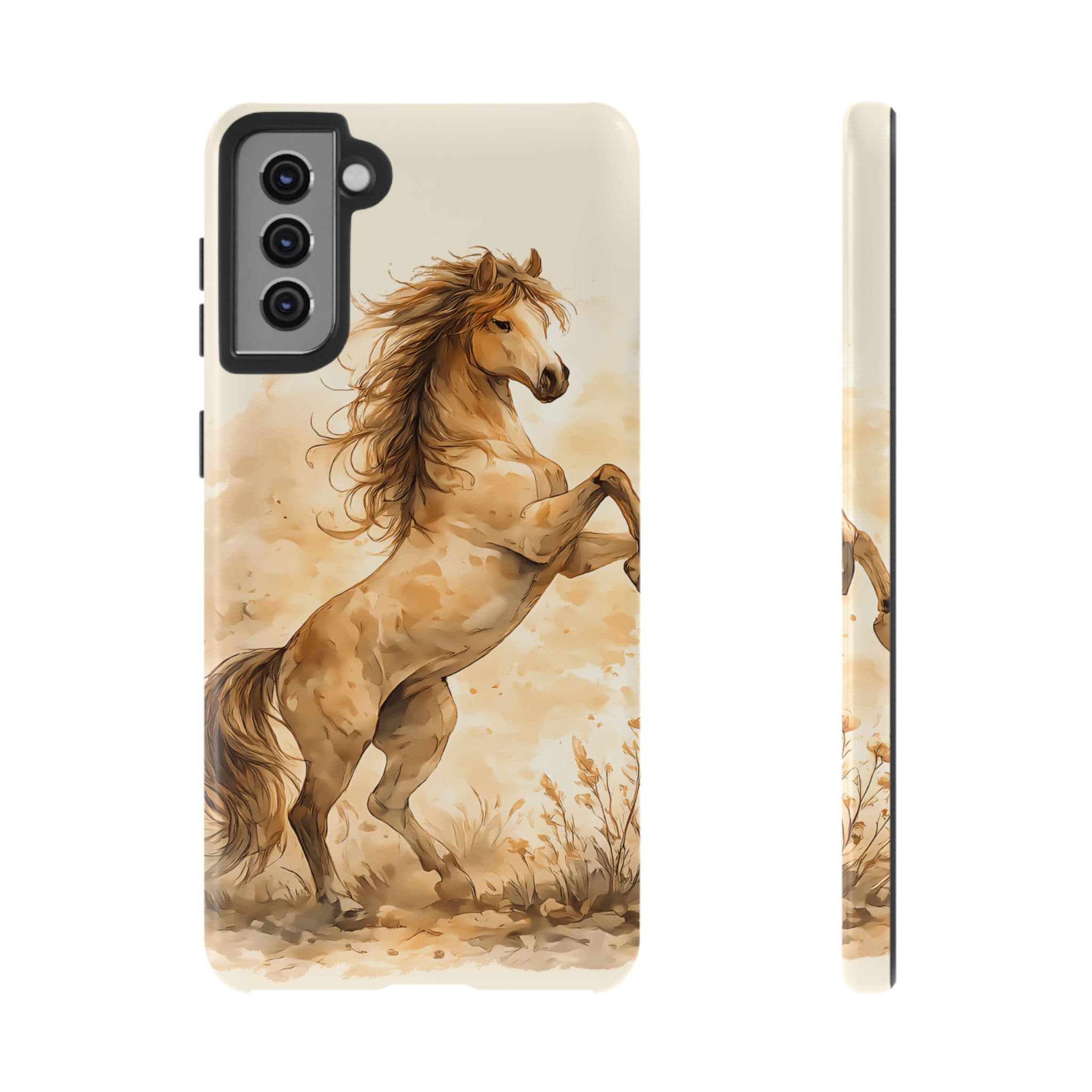 Horse Rearing Tough Phone Case