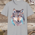 Wolf Headdress T-Shirt –