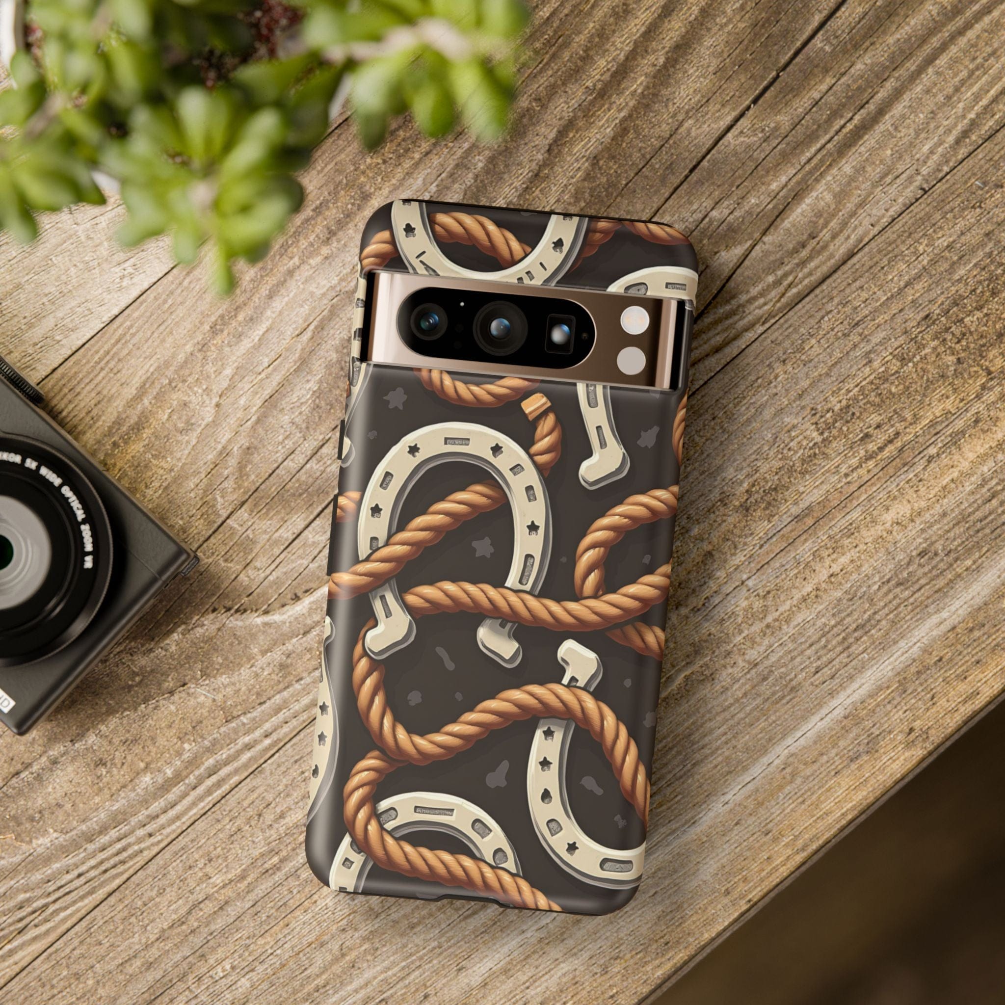 Horseshoes and Ropes-Phone Case