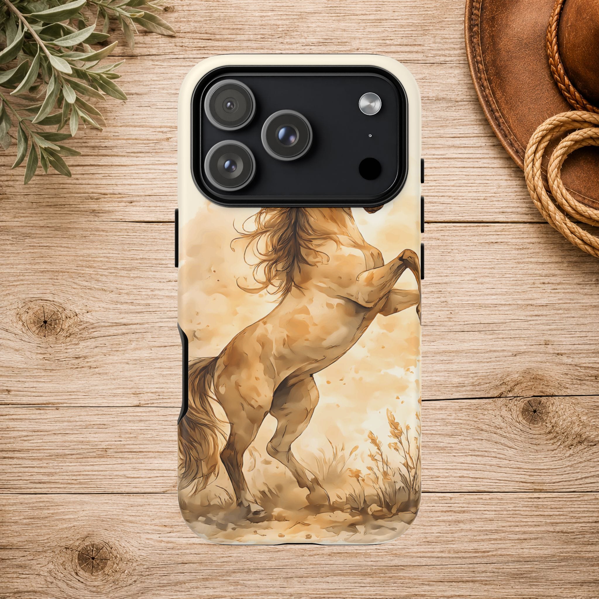 Horse Rearing Tough Phone Case