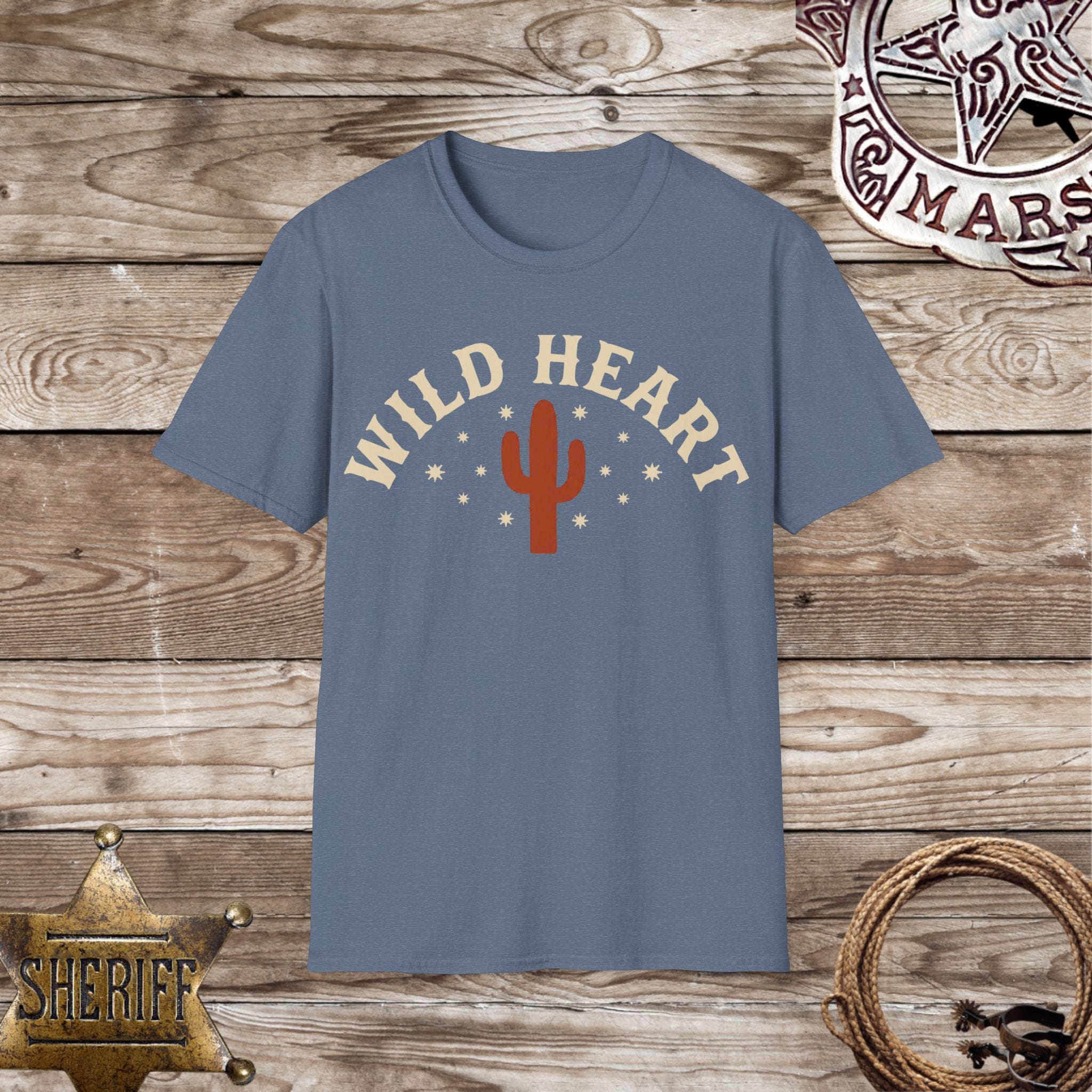 Wild Heart Cactus Western T-Shirt
