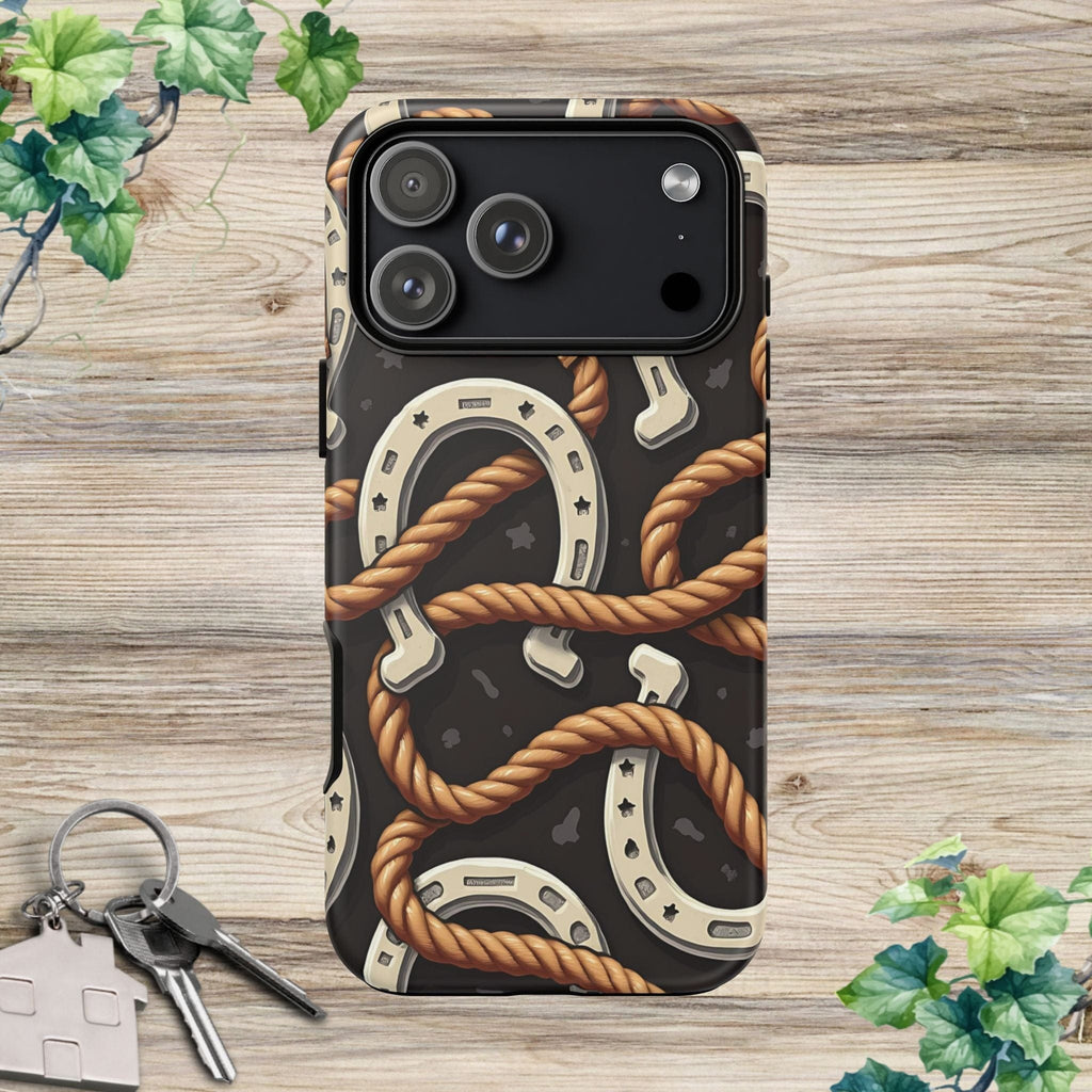 Horseshoes and Ropes-Phone Case
