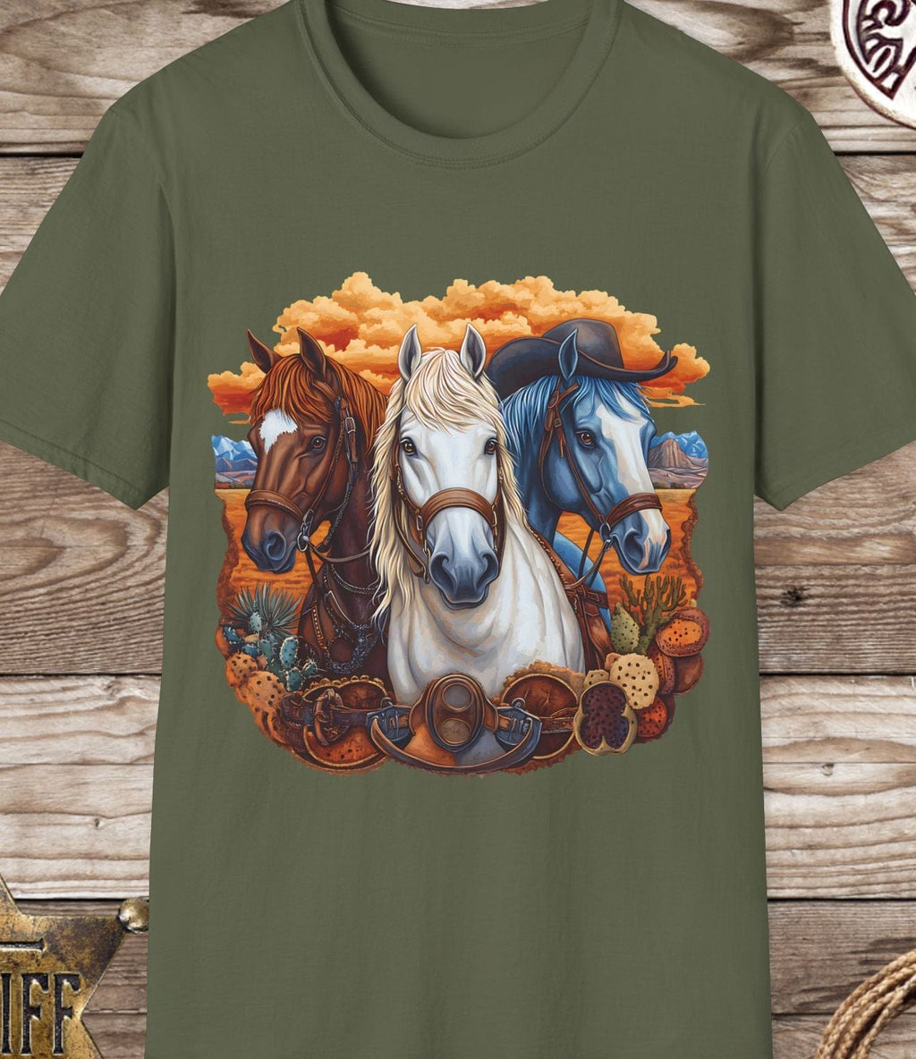 Rustic Horse Lover's T-Shirt