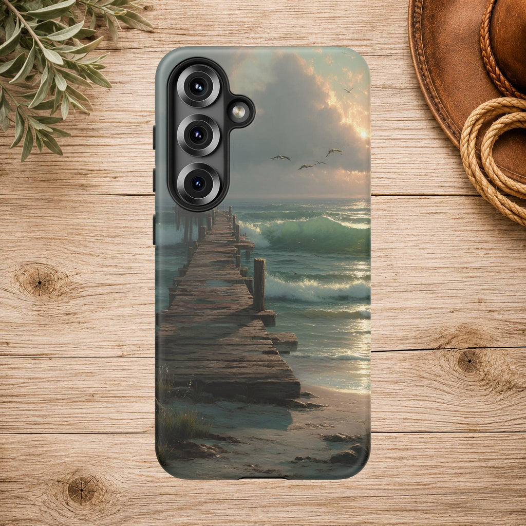 Wooden  Seaside Pier Phone Case