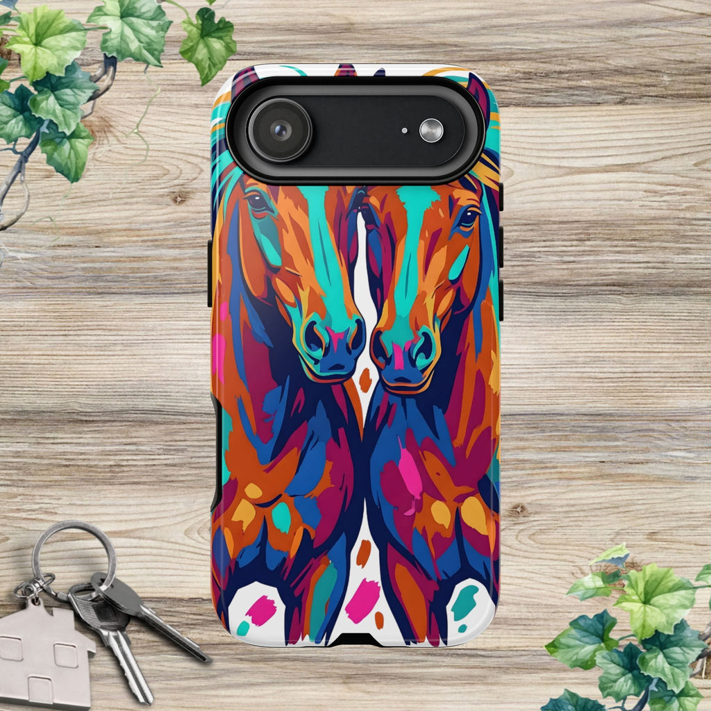 Vibrant Pop Art Equine Phone Case