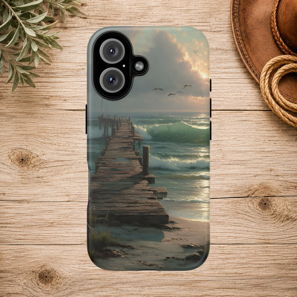 Wooden  Seaside Pier Phone Case