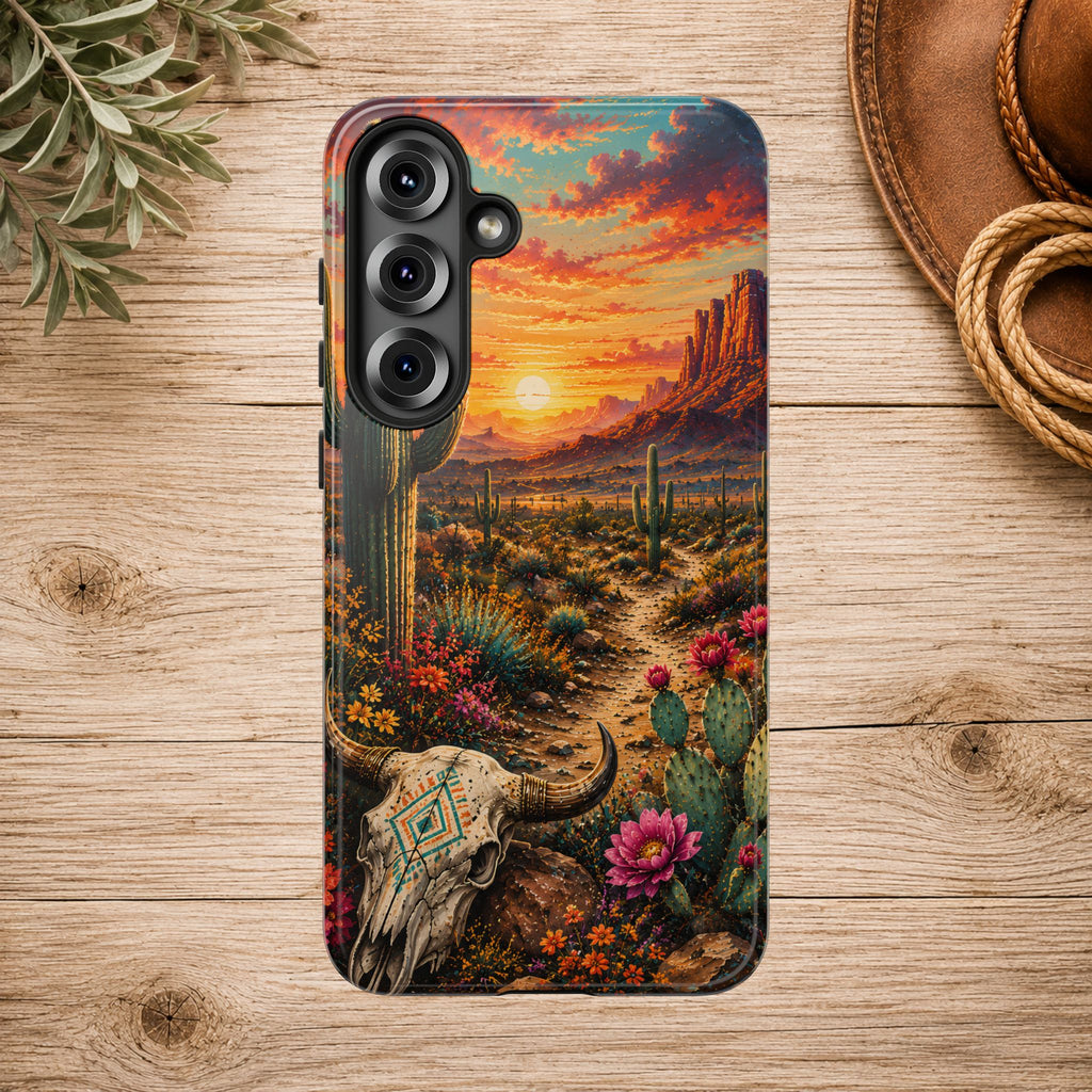 Southwest Desert Sunset Phone Case