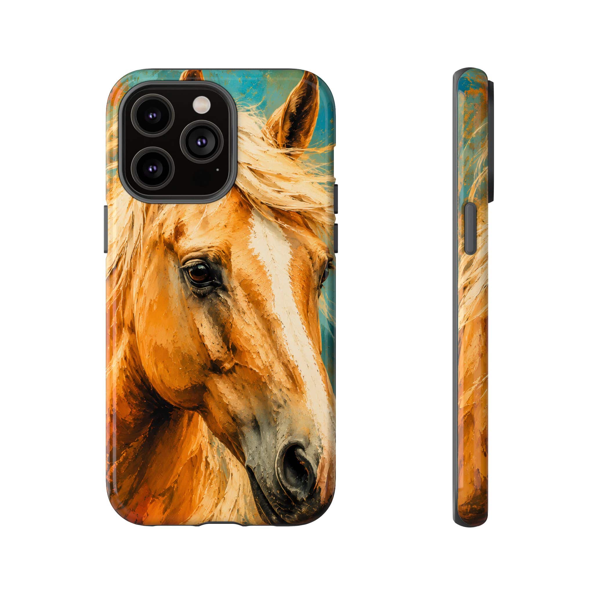 Golden Spirit Horse Phone Case