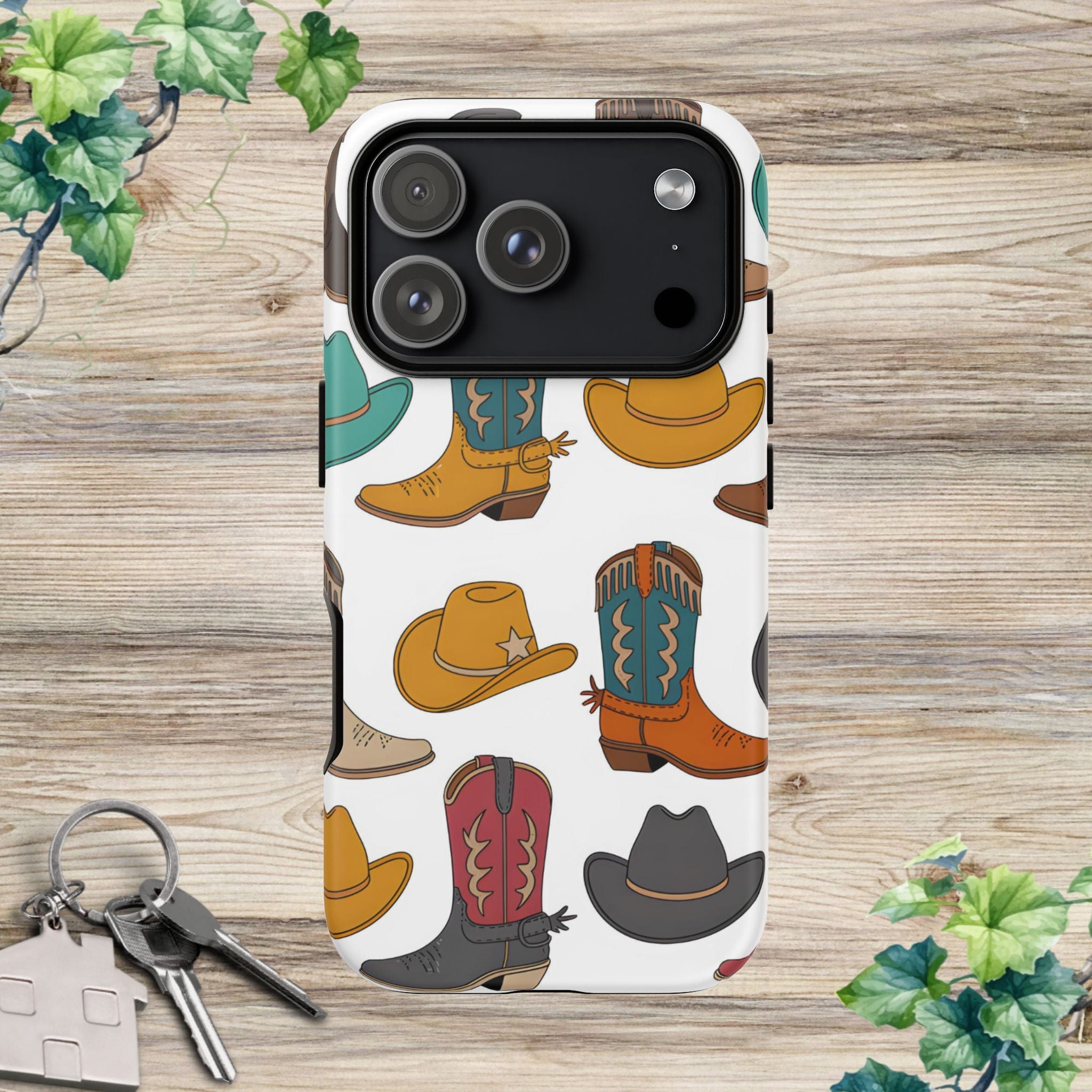 Hat & Boots Phone Cases
