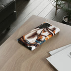 White Hat Horse-Phone Cases
